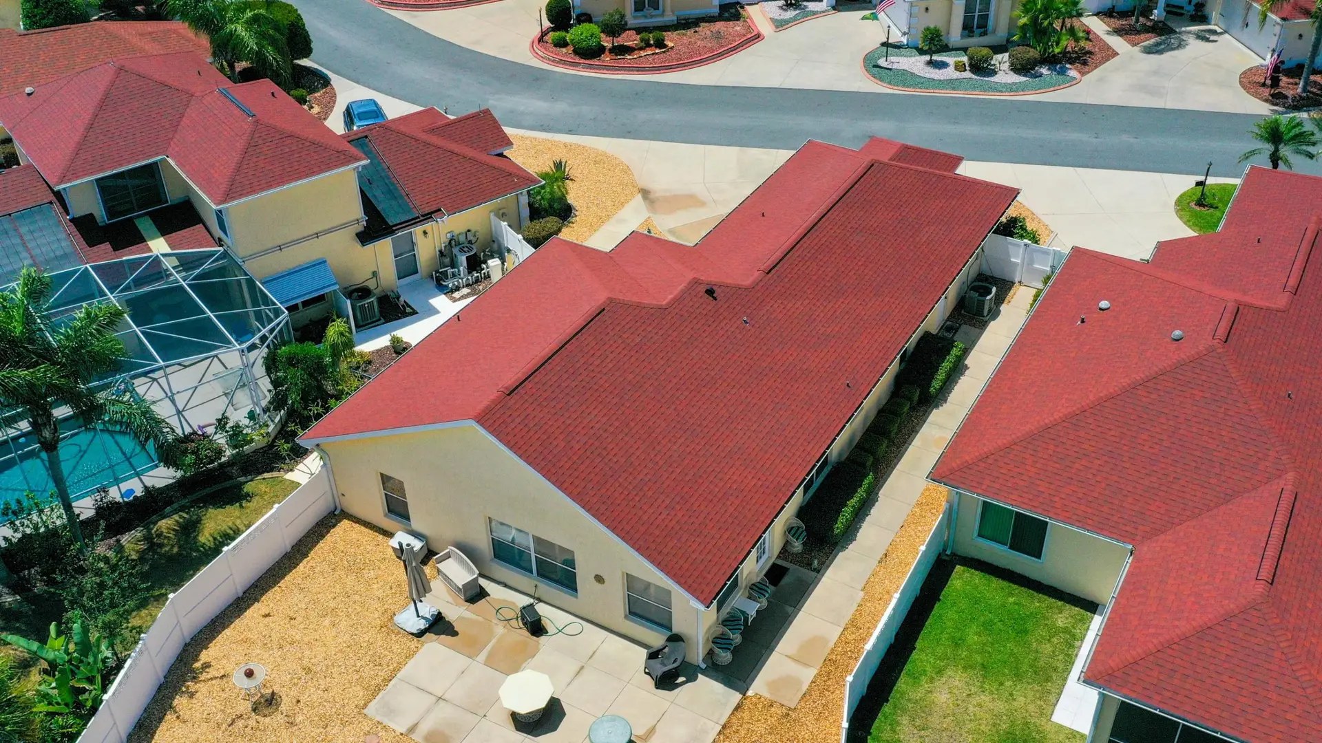 Completed McGinnis Builders residential shingle roof